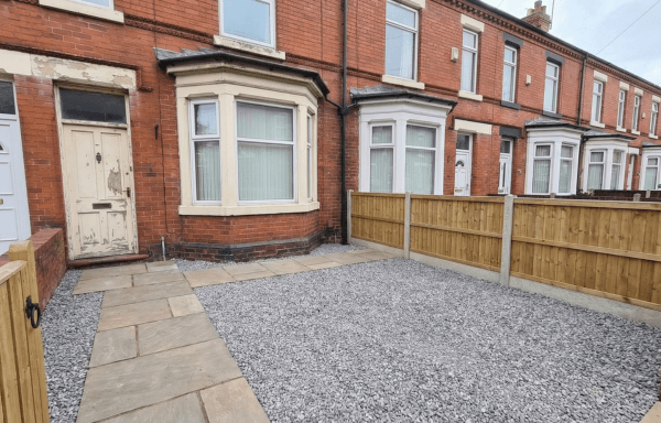 Front Garden Transformation — after